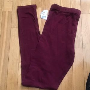 NWT Red leggings